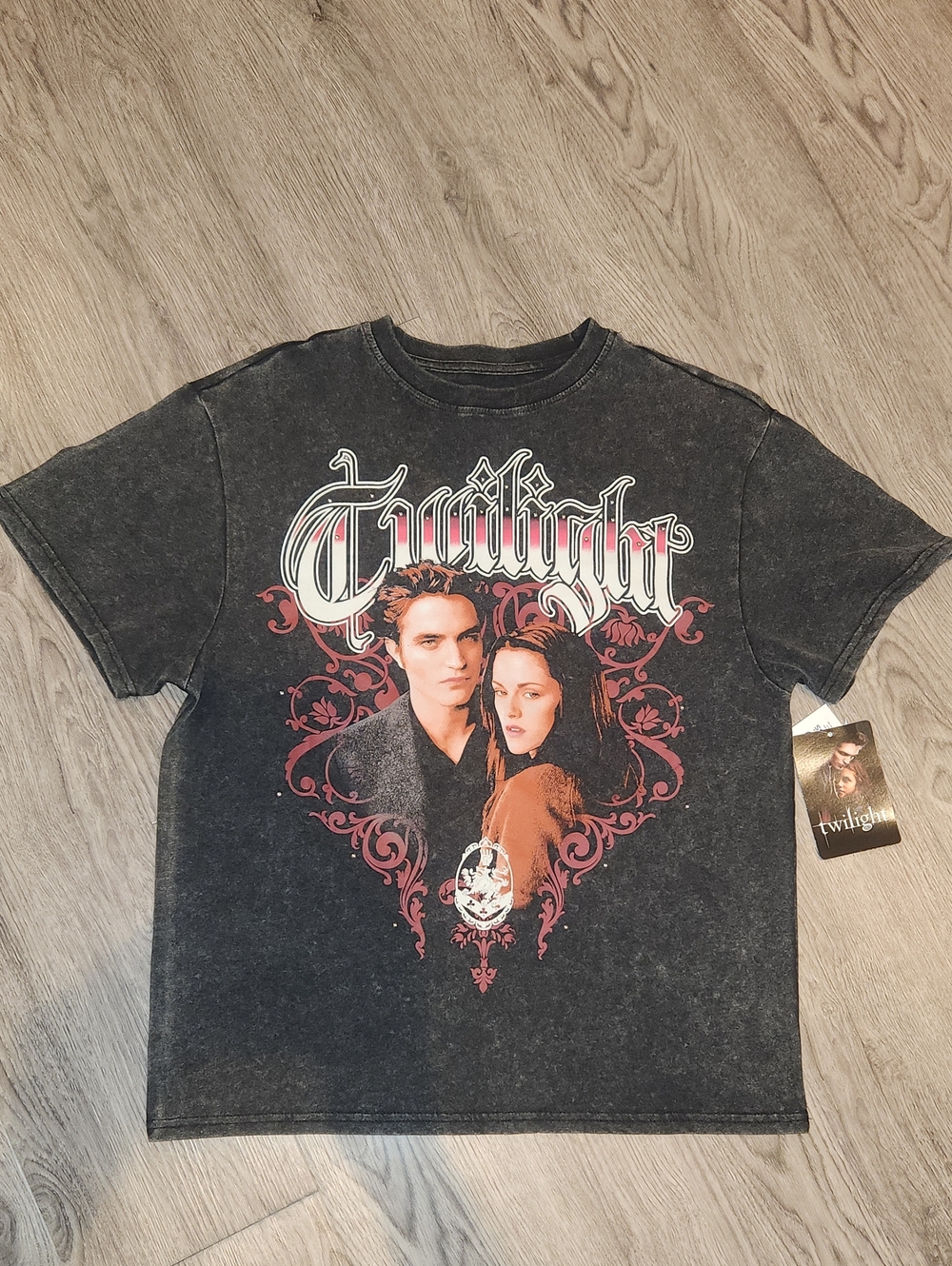NWT- Twilight Graphic Short Sleeve Tee - Black Bella & Edward XS